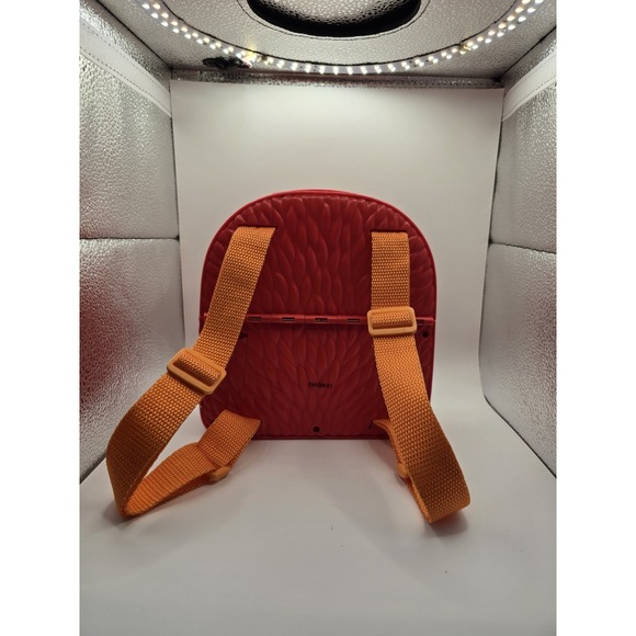 Elmo Playset Backpack Sesame Street Toy Bag Plastic Adjustable Straps - Picture 3 of 9